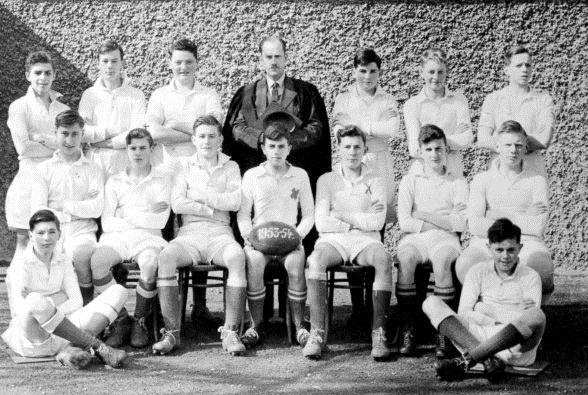 St. Andrew's College Dublin - 1953-1954 Rugby Team